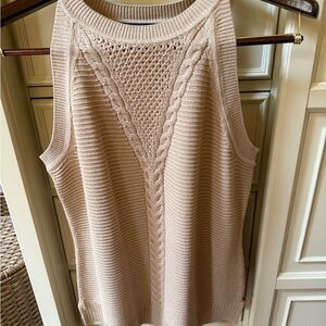 Tommy Hilfiger Tan Knit Top